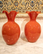 Coppia di vasi in vetro soffiato - immagine 4